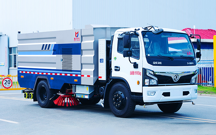 东风福瑞卡混动纯电洗扫车