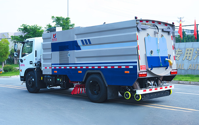 东风福瑞卡混动纯电洗扫车