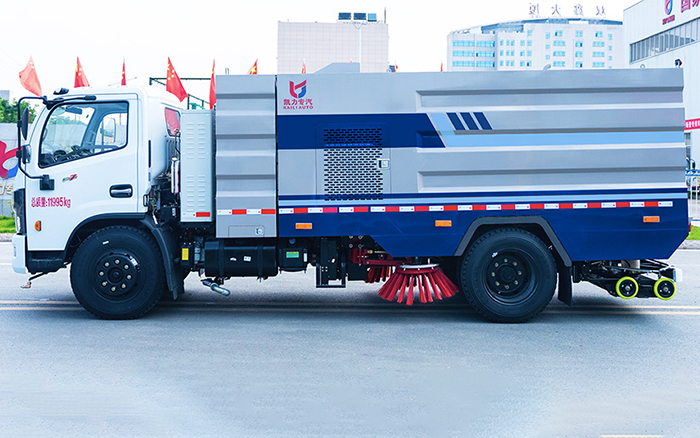 东风福瑞卡混动纯电洗扫车