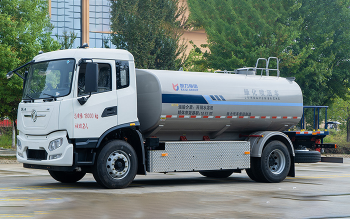 东风天锦纯电绿化喷洒车