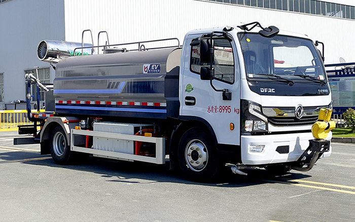 东风凯普特纯电多功能抑尘车