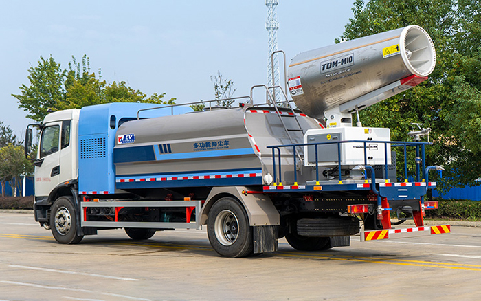 东风天锦纯电多功能抑尘车