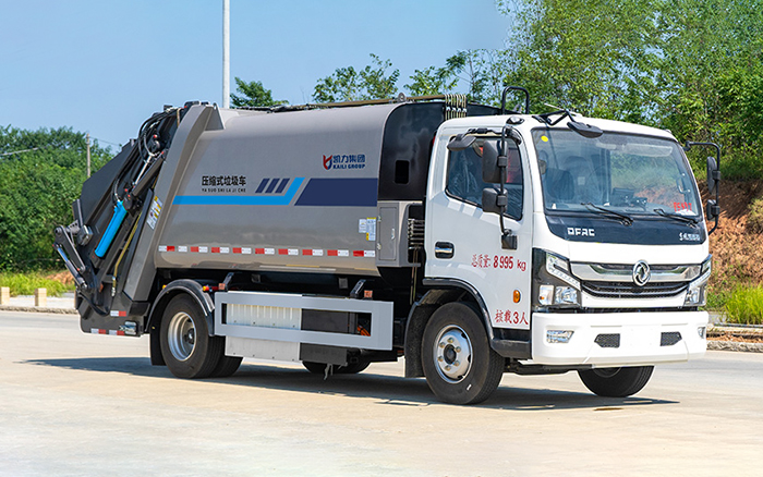 东风凯普特纯电压缩式垃圾车