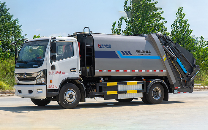 东风凯普特纯电压缩式垃圾车