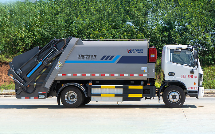 东风凯普特纯电压缩式垃圾车