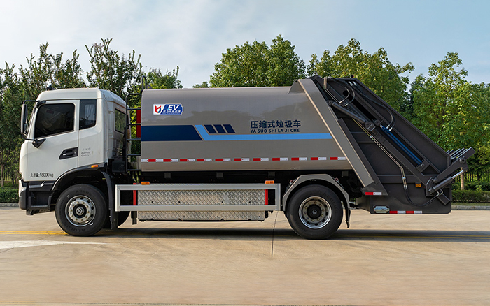 东风天锦纯电压缩式垃圾车