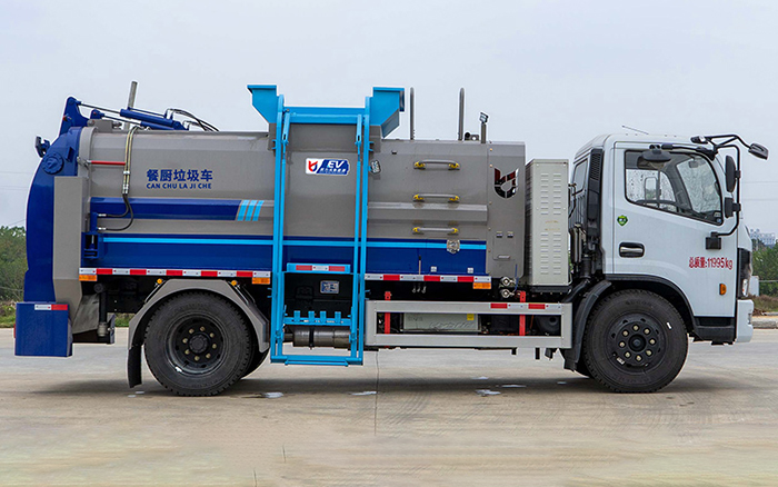 东风福瑞卡混动餐厨垃圾车