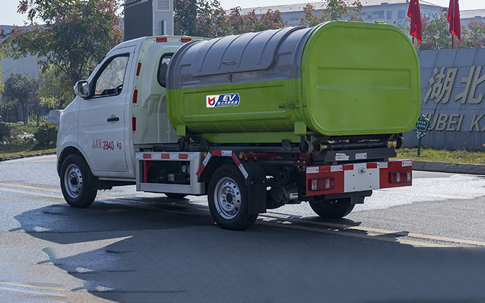 长安纯电车厢可卸式垃圾车