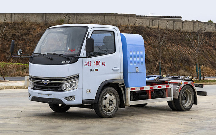福田领航S1纯电车厢可卸式垃圾车