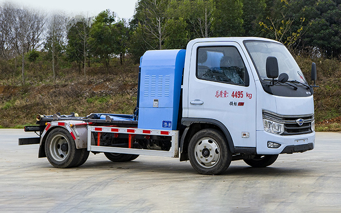 福田领航S1纯电车厢可卸式垃圾车