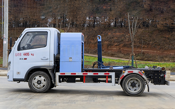 福田领航S1纯电车厢可卸式垃圾车