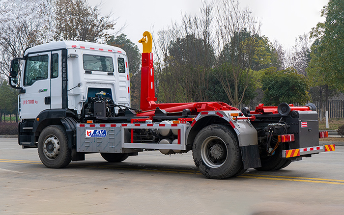 重汽纯电车厢可卸式垃圾车