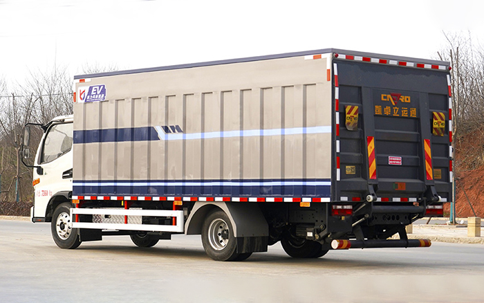 江淮骏铃纯电密封式桶装垃圾车