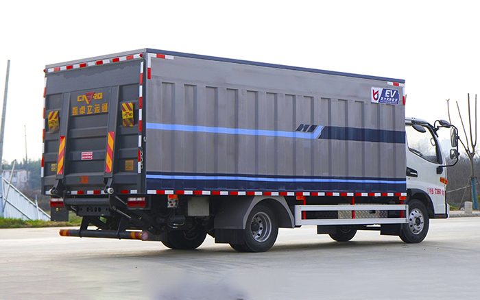 江淮骏铃纯电密封式桶装垃圾车