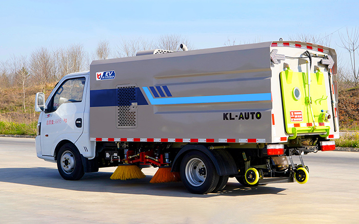 东风途逸纯电扫路车