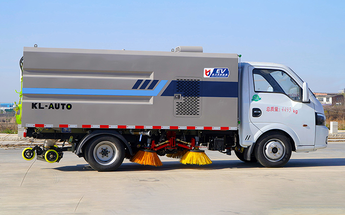 东风途逸纯电扫路车