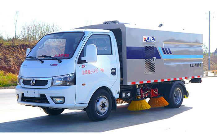 东风途逸纯电扫路车
