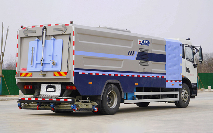东风天锦纯电道路污染清除车