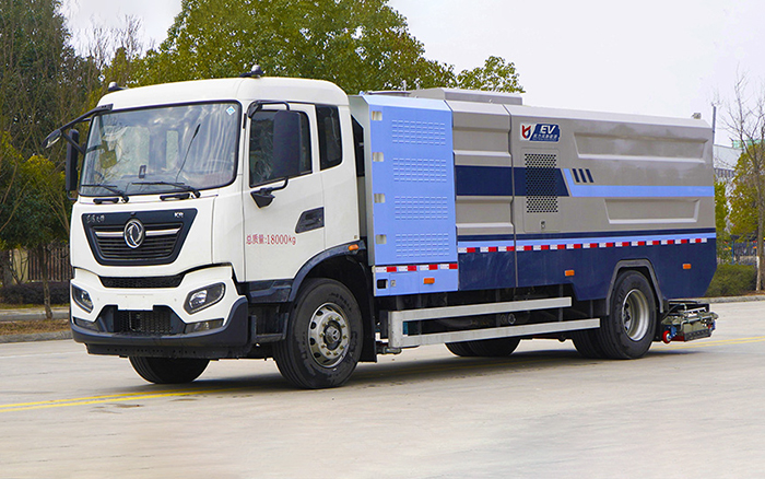 东风天锦纯电道路污染清除车