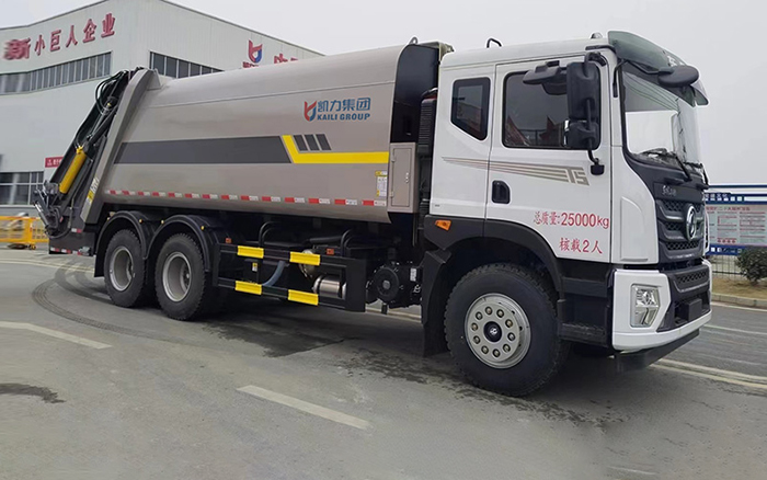 华神22方压缩式垃圾车