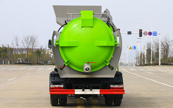 东风D6圆罐餐厨式垃圾车