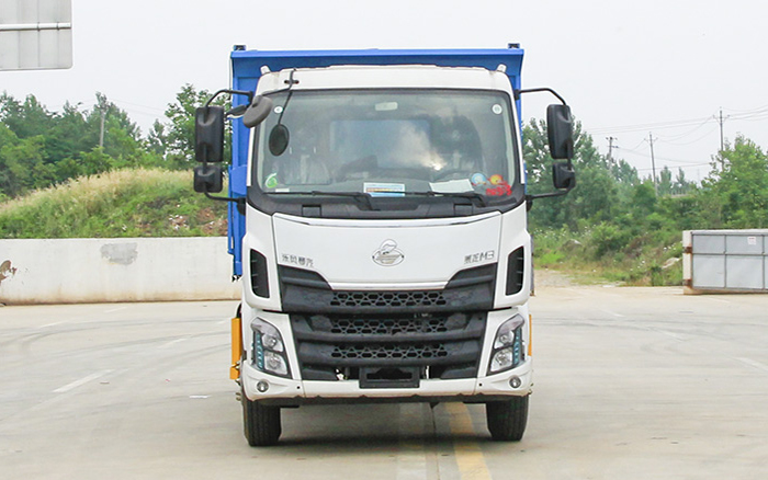 柳汽自卸式垃圾车