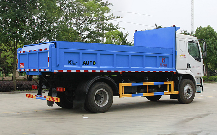 柳汽自卸式垃圾车