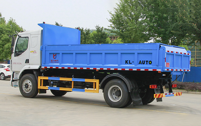柳汽自卸式垃圾车