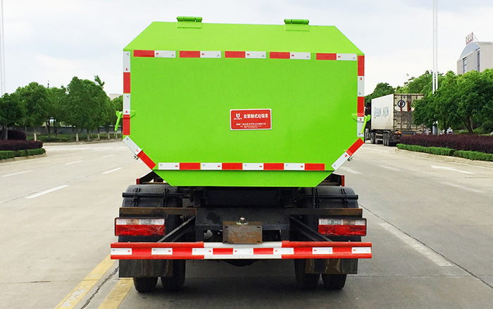 江淮V3自装卸式垃圾车 侧装