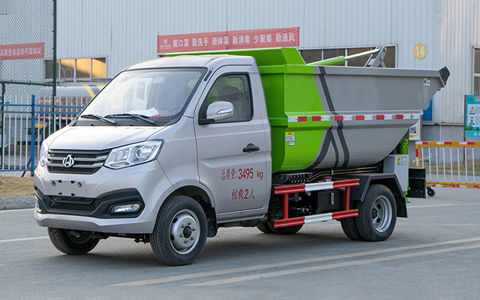 长安自装卸式垃圾车 后装