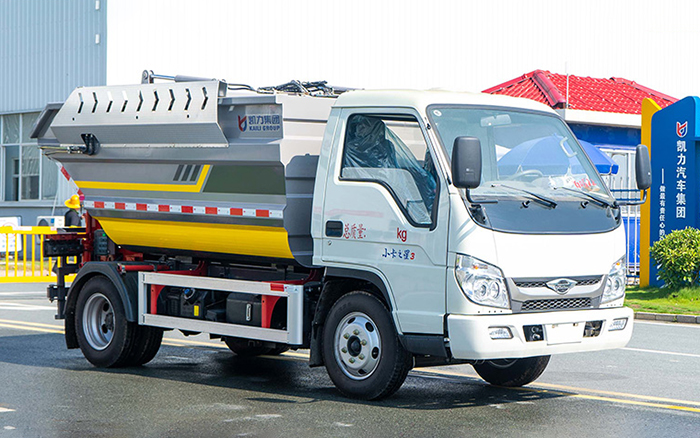 小卡之星3自装卸式垃圾车 后装