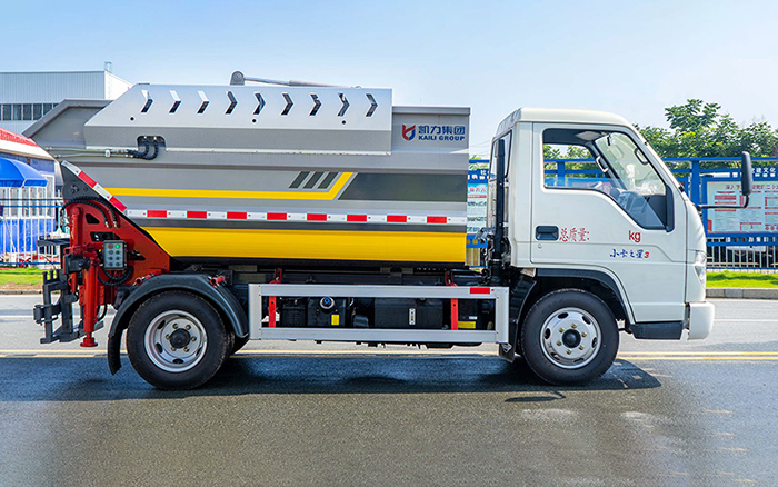 小卡之星3自装卸式垃圾车 后装