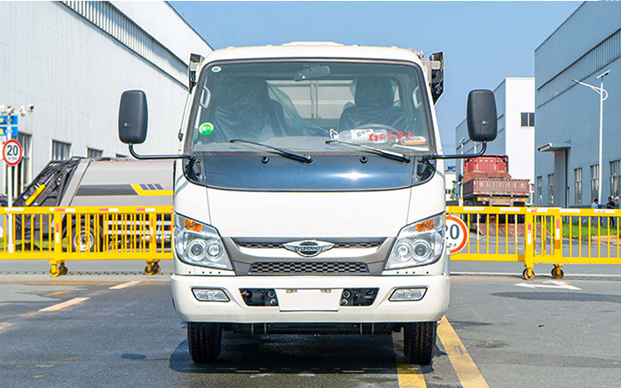 小卡之星3自装卸式垃圾车 后装