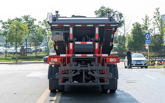 小卡之星3自装卸式垃圾车 后装