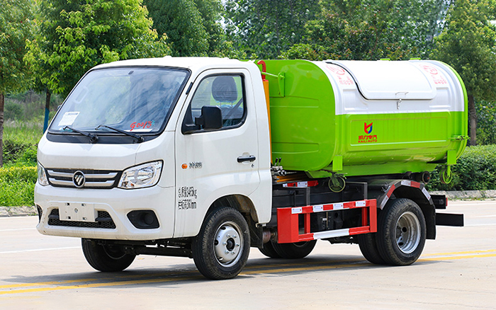 祥菱V1汽油3方车厢可卸式垃圾车