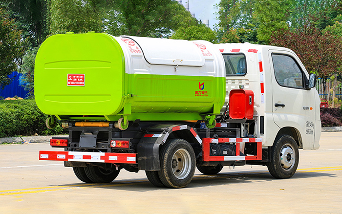 祥菱V1汽油3方车厢可卸式垃圾车