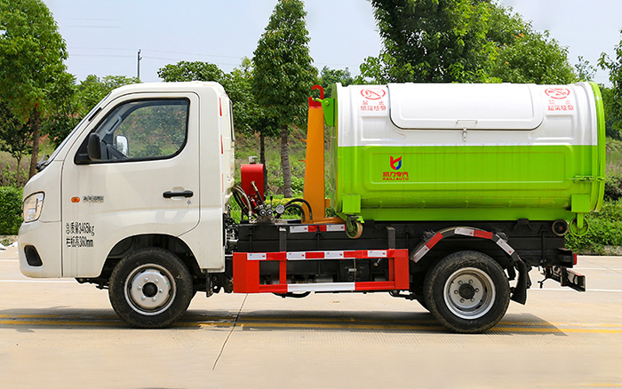 祥菱V1汽油3方车厢可卸式垃圾车