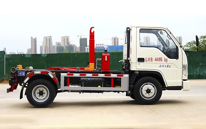 小卡之星2柴油3方车厢可卸式垃圾车