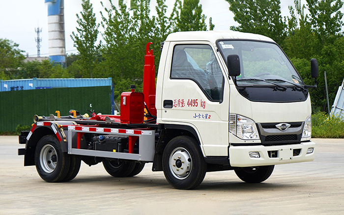 小卡之星2柴油3方车厢可卸式垃圾车