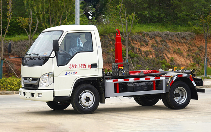 小卡之星2柴油3方车厢可卸式垃圾车