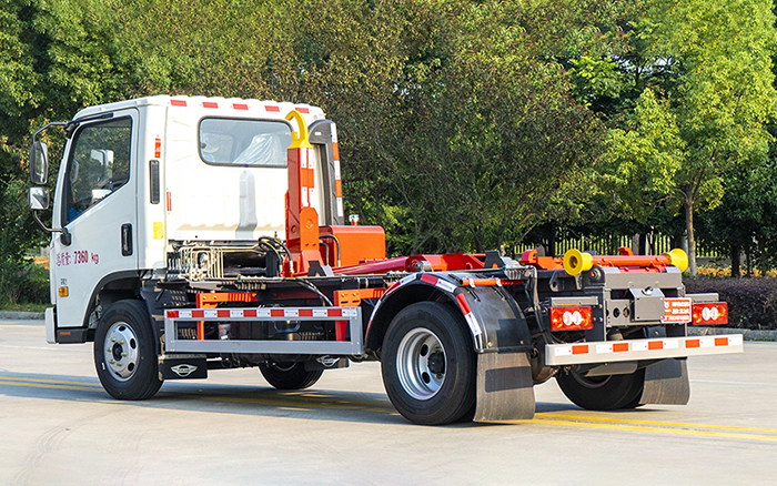 福田H2重载车厢可卸式垃圾车