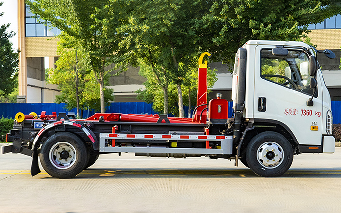 福田H2重载车厢可卸式垃圾车