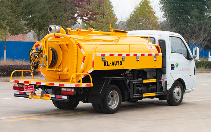 东风途逸清洗吸污车