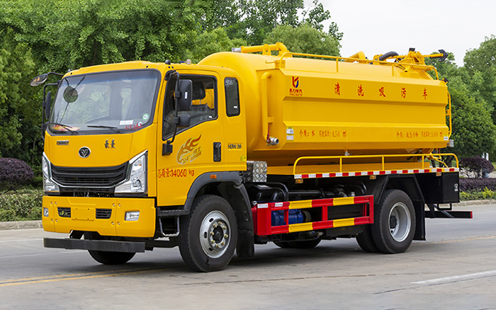 重汽豪曼清洗吸污车