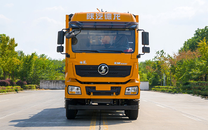陕汽德龙前四后八清洗吸污车