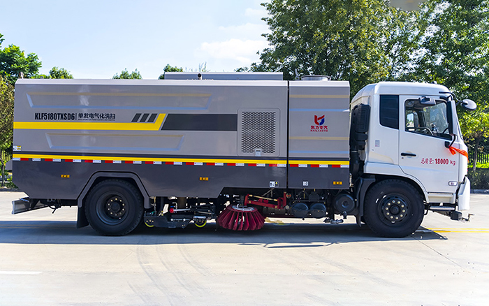 单发电气化洗扫车