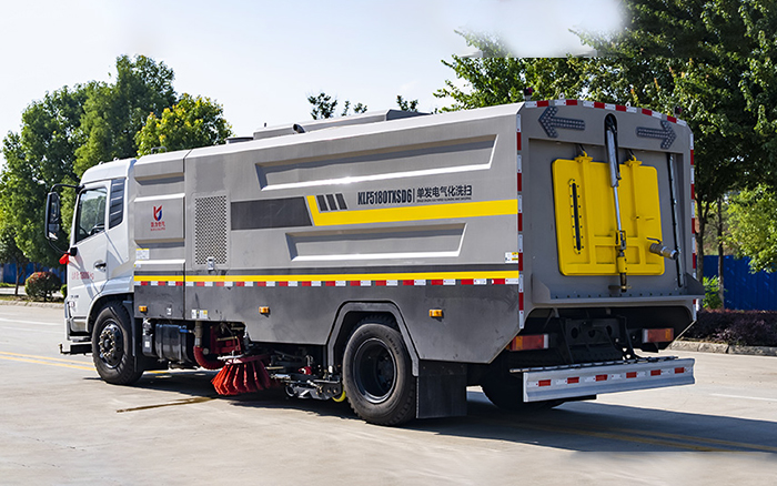 单发电气化洗扫车