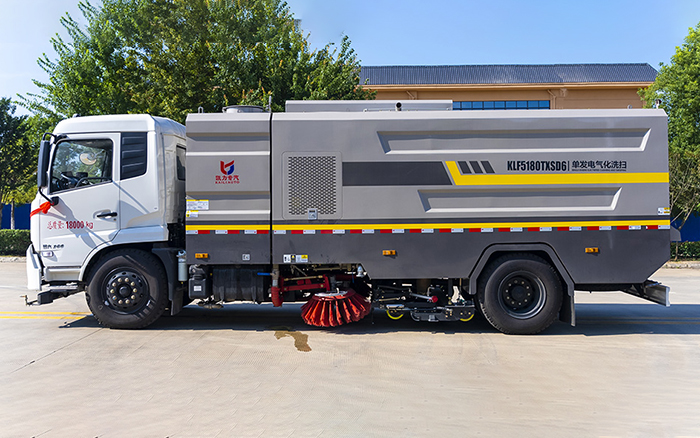 单发电气化洗扫车