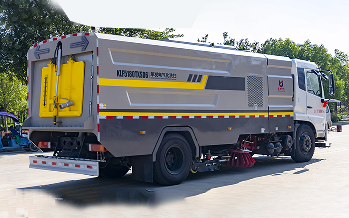 单发电气化洗扫车