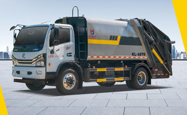 东风多利卡12方压缩式垃圾车